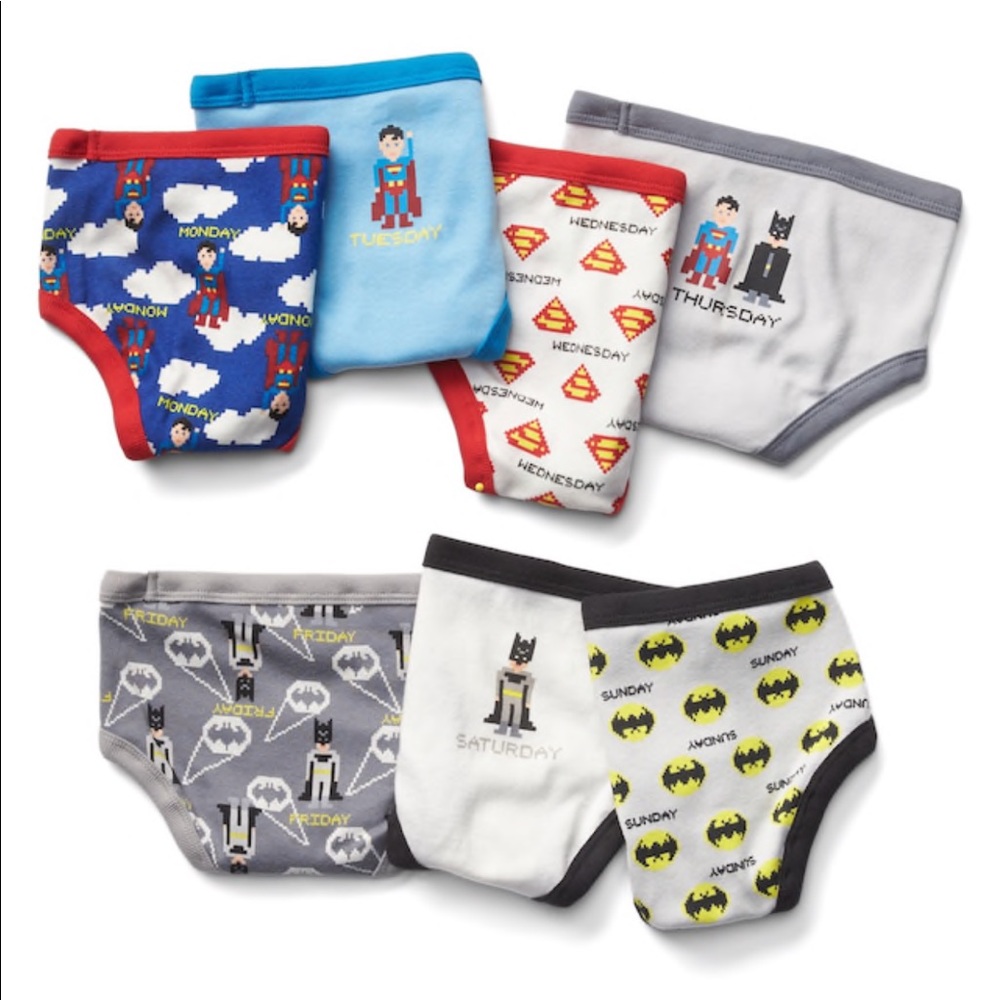 babyGap/DC™ Justice League days-of-week underwear
